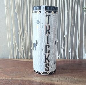 Anthropologie Bistro Tile Stoneware Canister: Halloween Edition NWT